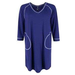 PJ Couture Women's Large Flower Pajama Sleep Shirt